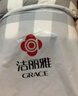 洁丽雅（Grace）A类全棉棉花床垫100%新疆棉床褥子学生宿舍床褥1.5x2米 无印灰格 实拍图