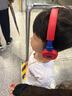 JBL JR310 头戴式儿童益智耳机【国家补贴】低分贝线控带麦克风沉浸式学生学习网课耳机  红色 实拍图