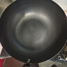 小熊（Bear）炒锅铁锅精铁加厚锤纹锅健康无涂层真不锈免开锅28cm实木锅盖 实拍图