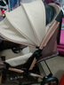 奔昂 婴儿推车可坐可躺轻便避震宝宝折叠婴儿车双向BB童车手推车 豪华版卡其+可坐可躺+可折叠+可双向推行+后高配轮 实拍图