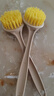 户外烧烤小麦秸秆长柄锅刷不沾油去污清洁刷可挂式灶台瓷砖洗锅刷 2个 实拍图