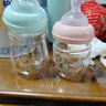 欧贝妮 新生儿奶瓶 婴儿奶瓶 玻璃奶瓶 初生儿宝宝奶瓶0-3-6个月120ML 实拍图