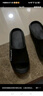 回力居家男士拖鞋室内外穿不易滑臭沙滩凉拖鞋HL02331黑色44-45码 实拍图