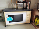 微波炉置物架厨房多功能台面烤箱架子家用电饭煲专用多层收纳支架 灰色 实拍图