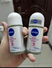 妮维雅（NIVEA）【孙颖莎同款】抑汗香体止汗露腋下干爽滚珠精华爽身走珠液50ml*2 实拍图
