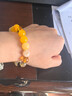 BJYL五行黄水晶手串男士缺土补土喜用土黄财神玛瑙手链女款多宝平衡 财神多宝手链(平衡土）10mm 实拍图