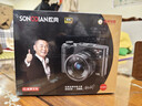 松典（SONGDIAN）数码相机前后双摄8倍光学变焦 F/1.8大光圈 高清微单vlog照相机 DC209x 官方标配 128G内存 白色 实拍图