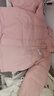 唐菓蜜羽绒棉服女冬2025新款韩系减龄时尚学生羽棉袄绒服加厚保暖棉衣女 粉色 M 实拍图