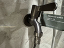 橱卫帮（CVBAB）洗衣机水龙头枪灰色不锈钢 拖把池自来水龙头4分单冷龙头CV1367H 实拍图