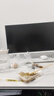 AOC 27英寸 IPS广色域 120Hz HDR 低蓝光不闪 节能认证 微边典雅白 超薄办公电竞电脑显示器27B30H/BW 实拍图