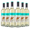 黄尾袋鼠（Yellow Tail）热门商品 世界系列 慕斯卡托白葡萄酒750ml*6 整箱装 智利进口 实拍图