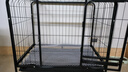 华美龙 狗笼子小型犬中型犬带厕所泰迪柯基比熊柴犬宠物狗窝室内狗围栏 【加粗方管】78*54*70（30斤内） 实拍图