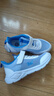 361°童鞋 儿童跑鞋夏男女童透气轻便校园鞋轻弹跑鞋 蓝37 实拍图