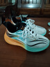 回力男鞋保暖运动鞋男冬季新款加绒棉鞋男百搭鞋子男 白绿桔网面款 39 实拍图