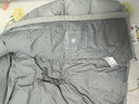 黑冰25新款户外700蓬鸭绒男款加厚防风保暖羽绒服 F8905MJ 灰白 XL 实拍图