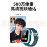 360 儿童电话手表10X防水4G全网通GPS定位支持QQ微信视频通话智能手表中小学生男女孩 10x粉【表带+挂绳+贴膜】 实拍图