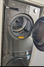 美的（Midea）洗烘套装 10KG滚筒洗衣机全自动+变频热泵烘干机家用烘衣服 1.1洗净比 MG100V36T+VH36T 国家补贴 实拍图