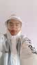 骑安雨衣雨裤套装男女全身防暴雨电动摩托车分体户外骑行外卖骑手雨服 时尚白（双帽檐+收纳袋+鞋套） XL 实拍图
