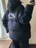 卡帕（Kappa）背靠背运动羽绒服男2026新款冬户外保暖上衣开衫外套女K0EZ2YY01D 黑色-990 L 实拍图