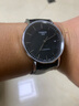 天梭（TISSOT）【咨询优价】瑞士手表魅时系列日历自动机械皮钢带男表 黑盘皮带T109.407.16.051.00 实拍图