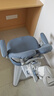 一棵柠檬儿童学习椅自动追背矫正坐姿专用学生座椅家用书桌可升降写字椅子 自动追背_深蓝（脚踏+4D扶手） 实拍图