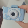 活石（LIVING STONES）儿童相机照相机7-14岁3-6高清数码拍照玩具女孩生日礼物12岁 蓝128G丨9600w双摄+全包硅胶 学生迷你相机新年礼物儿童节给女生 实拍图