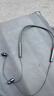 联想（Lenovo）【好评10万+】HE05X二代蓝牙耳机无线挂脖式运动颈挂式入耳式大电量降噪隔音长续航适用于华为苹果 【炫酷黑】8D立体音-智能降噪 实拍图