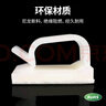 毕亚兹 【包邮】自粘电线固定器理线器【透明/60个装】桌面线扣线卡子固线夹 充电线固定座 收纳固定扣 实拍图
