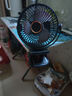 酷盟小风扇桌面小型制冷空调制冷静音usb可充电夹子扇壁挂宿舍床上用台式卧室办公室 实拍图