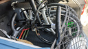 大行（DAHON）P18弯把折叠公路车451轮组18速男女通用折叠自行车KDC083 电镀银 实拍图