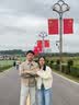 UR2025秋季新款女装复古学院风刺绣拼接翻领外套UYY150062 实拍图