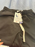 NASA GISS休闲裤男宽松直筒阔腿裤潮流长裤子 黑色直筒常规 (185/88A)2XL 实拍图