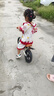 贝趣儿童平衡车1-3-6-12岁宝宝滑步车无脚踏小孩自行车男孩两轮滑行车 发泡轮 12寸 白色 适合身高80-110cm 2-5岁幼儿女孩六一儿童节礼物 实拍图