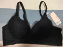 爱慕（Aimer）内衣女无钢圈蕾丝性感聚拢洞洞杯薄款文胸胸罩AM17LE1S 实拍图