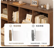 PULATA书架储物柜一体靠墙置物架家用客厅书房格子架生态板 SG026723G32 实拍图