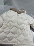 巴拉巴拉童装宝宝轻薄羽绒服婴儿外套儿童冬装造型可爱萌男童女童 梦幻粉60334 90 cm 实拍图