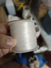 弹力线耐磨皮筋扁形手串手链水晶松紧线手工DIY佛珠 水晶串珠线 白色0.6mm60米 1 卷白色 实拍图