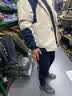 季骆森冲锋衣男女户外加绒加厚保暖连帽外套秋冬三合一登山服定制印字 【男款】象牙白 2XL 实拍图
