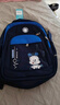 巴布豆卡通图案书包男1-3-6年级儿童小学书包女童双肩背包护脊轻便减负 H21409宝蓝色小号 实拍图