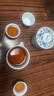 唐丰青花羊脂玉瓷玲珑旅行茶具套装一人饮户外便携式快客杯节日伴手礼 实拍图