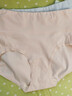 菇娘家新疆棉内裤女莱卡10A抗菌医护级免洗即穿加长裆高腰收腹三角裤 实拍图