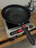 曼太（MANTAI）平面电磁炉3500W大功率商用家用电磁炉炒菜锅电磁灶大锅灶爆炒菜电炒炉屏幕可触控CS-06+炒锅4件套 实拍图