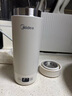 美的（Midea）电热水杯加热电热水壶保温烧水杯 350ml迷你便携式旅行出差 智能恒温 316L不锈钢无异味MK-DB35X22 实拍图