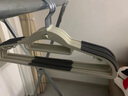 JCZS德国品牌无痕衣架家用挂衣防肩角护衣不起包加粗加大防滑凉晾衣服 防滑无痕双位款整理师同款【静谧灰】 20个 晒单实拍图