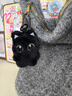 繁夏小黑猫钥匙扣挂件毛绒玩偶挂件挂饰品手机链学生礼物饰品汽车用品 实拍图