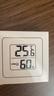 温度计湿度计室内干湿家用小米平替电子温湿度显示器迷你便携高精度壁挂式静音 迷你温湿度计/黑色 实拍图