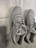 鸿星尔克男鞋运动鞋男减震防滑跑步鞋系带轻便旅游鞋子男士黑色休闲网面鞋 浅灰-2113 42 实拍图