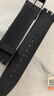 Mtin斯沃琪Swatch橡胶硅胶表带GB274 SUOB704原创炫彩手表带男女代用 黑色 19mm 实拍图
