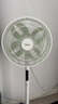 美的（Midea）【幸运草安睡1S】一级能效直流变频声控电风扇家用遥控卧室静音落地扇台式桌面抗菌大风力转页扇 实拍图