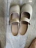 大东懒人半拖包头一脚蹬拖鞋女2025凉拖鞋女士新款外穿女托鞋0255 米色 37 实拍图